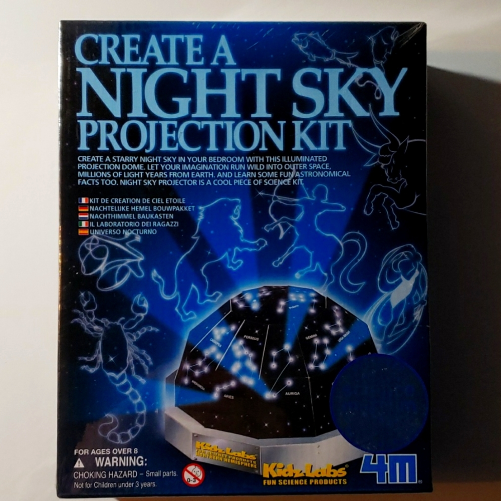 Kids night sky projection kit